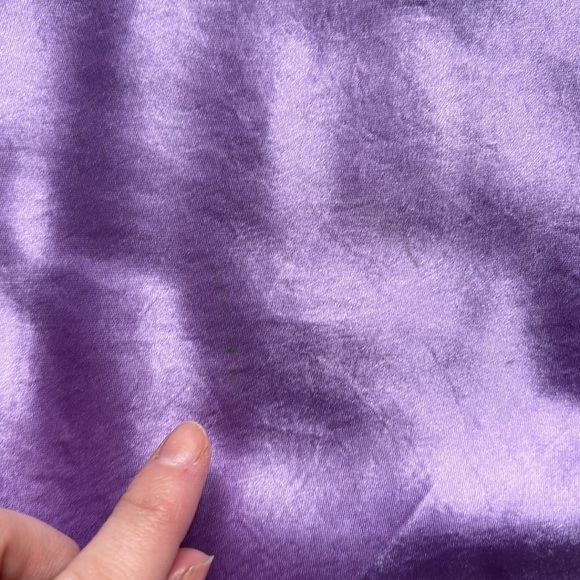 Vince Lavender Acetate Satin Slip Dress - Size XS - Picture 7 of 10